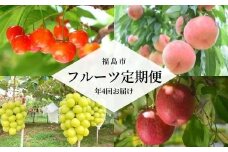 No.2256フルーツ4品定期便 さくらんぼ/もも/シャインマスカット/りんご【2025年発送　先行予約】