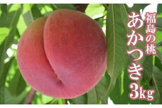 No.2206 【先行予約】もも「あかつき」約3kg【2025年発送】
