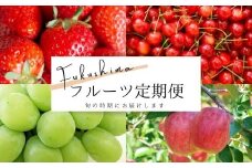 No.2272いちごから始まる果物4品 定期便【2025年発送　先行予約】