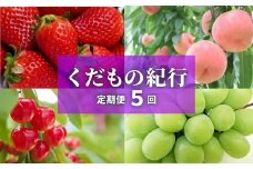No.2447株式会社円和 青果部【全5回】くだもの紀行定期便【2025年～2026年発送　先行予約】