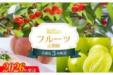 No.2453【全3回】くだもの紀行定期便【2026年発送 先行予約】