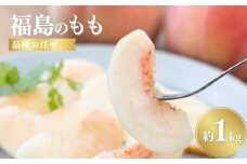 No.3017 福島のもも 品種お任せ 約1kg