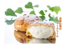 会津山塩のシュークリーム｜デザート おやつ スイーツ 贈答 ギフト ミルク [0560]