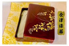 玉虫塗 硯箱 仙台萩｜会津若松 漆器 特産品 [0512]