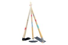 姫鍬のスタート3セット｜クワ くわ 鍬 農機具 畑仕事 畑 農園 農業 農業用品 耕作鍬 農作業 除草作業 除草 草取り 草とり 鍛冶屋 庭 植物 家庭菜園 庭作業 草ぬき 土壌 [0861]
