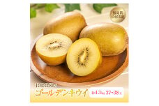 北條農園のゴールデンキウイ 約4.3kg 27～38玉 F21R-112