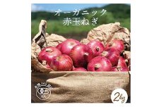 〈有機JAS認証〉オーガニック赤玉ねぎ 2kg F21R-206