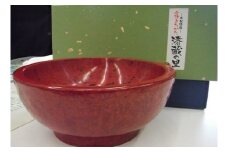 乾漆椀夫婦セット(桐箱入)　【07208-0139】