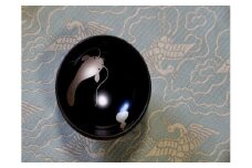 蒔絵付酒盃「瓢箪鯰」　【07208-0155】