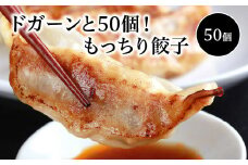 ドガーンと50個！もっちり餃子　【07208-0045】