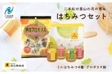 はちみつセットA 4種のはちみつ 各50g入りセット はちみつ 調味料 人気 ランキング おすすめ ギフト 故郷 ふるさと 納税 福島 ふくしま 二本松市 送料無料【道の駅安達】