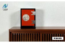 朱塗手許箪笥 城家飾り 朱と黒 《創業明治2年 田中家具 謹製》 家具 伝統 暮らし インテリア 人気 ランキング おすすめ ギフト 故郷 ふるさと 納税 福島 ふくしま 二本松市 送料無料【田中家具】