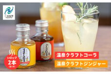 岳温泉発 温泉クラフトジンジャーシロップ、コーラシロップセット ドリンク 炭酸 クラフト シロップ プレゼント 人気 ランキング おすすめ ギフト 故郷 ふるさと 納税 福島 ふくしま 二本松市 送料無料【佐藤物産】