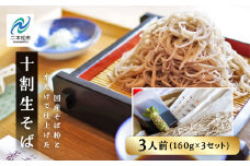蕎麦音の十割生そば 3人前 つゆ 本わさび入り  麺 そば 蕎麦 10割 十割そば 十割蕎麦 グルメ つゆ わさび セット 人気 ランキング おすすめ ギフト 故郷 ふるさと 納税 福島 ふくしま 二本松市 送料無料【蕎麦音】