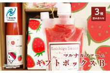 まるなかファーム ギフトボックスB いちご 酒 リキュール liqueur ソース source ドライいちご いちごソース 詰め合わせ セット 苺 イチゴ フルーツ 果物 おすすめ お中元 お歳暮 ギフト 二本松市 ふくしま 福島県 送料無料【まるなかファーム】