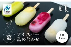 葛バー6種詰め合わせ 葛 葛バー スイーツ デザート フルーツ アソート セット 葛アイス アイス もっちり ひんやり 春 夏 秋 冬 新食感 おすすめ お中元 お歳暮 ギフト 二本松市 ふくしま 福島県 送料無料【菓子処日夏】