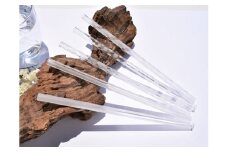 iriser（イリゼ）ガラスストロー「フロストシリーズ」 5本セット 15cm ※洗浄用ブラシ付 耐熱ガラス 食洗機・電子レンジ使用可 天然素材 脱プラ エコ