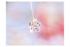 iriser（イリゼ）おだかうめ ネックレス | ガラス アクセサリー 手作り レディース シンプル かわいい オシャレ プレゼント ギフト 贈り物 母の日