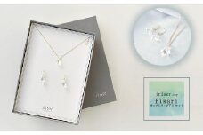 iriser（イリゼ）Hikari ネックレス・ピアス セット【08049】