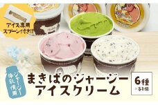【ジャージー牛乳使用】まきばのジャージーアイスおすすめ6個  F20C-148