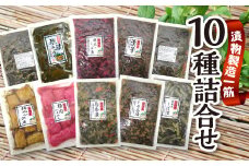 《たっぷり徳用！》【オール国産原料】漬物食べ比べセット（全10種類入り） F20C-161