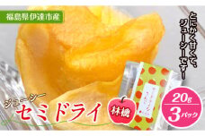 セミドライ林檎 20g 3パック入り F20C-536