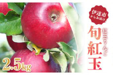 ＜先行予約＞鮮度重視の限定出荷 旬紅玉 2.5kg（12～16個） F20C-780