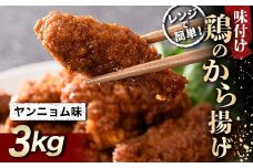 レンジで簡単！ 鶏唐揚げ ヤンニョム味 3kg F20C-861
