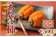 【五十沢ブランド】あんぽ柿 蜂谷柿500g黒箱詰め あんぽ柿 ドライフルーツ 干柿 干し柿 F20C-991