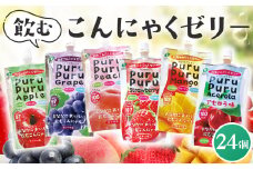 No.049 飲むこんにゃくゼリー　24個 ／ 蒟蒻ゼリー 食物繊維 コラーゲン 福島県 特産品