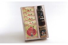 桃果汁配合 入浴剤と国見の味