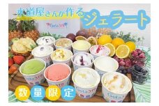 【食べ比べセット】【数量限定】水道屋さんが作るジェラート12個セット◆ | アイス 手作り スイーツ フルーツ※離島への配送不可