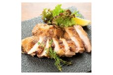 <あじせんの名物>川俣シャモの壱舞焼　(300g×1枚)【1312527】