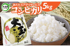 【新米予約】 米 5kg コシヒカリ 《 令和7年産 》  ｜ 福島県 大玉村 米作り 精米 白米 こしひかり 安達太良山 あだたらアグリサービス ｜ as-kh05-R7