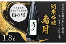 【先行予約】純米吟醸 寿月 亀の尾 1.8L（一升） F21T-382