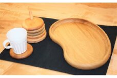 【きこりの店】ビーンズトレイとベーグルコースター [№5883-0127]