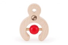 DARUMA～歯がためにも安心なラトル～／red（レッド）[№5883-0232]
