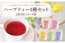 ハーブティーセット(4種セット) 【 ふるさと納税 人気 おすすめ ランキング ハーブティー ハーブ お茶 ハーブスペースバンディア 飲み比べ ギフト セット 詰め合わせ ティータイム 健康管理 体調維持 疲労回復 リラックス ティー 】 福島県 北塩原村 送料無料 KBJ003