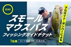 プロガイドボンバーによる1日スモールマウスバスフィッシングガイドチケット 1名 【 ふるさと納税 人気 おすすめ ランキング フィッシングガイド バス スモールマウス  バス釣り プロ チケット ツアー ガイド ガイド付き 遊漁券 初心者 上級者 桧原湖  裏磐梯 福島県 北塩原村 】 KBZ001