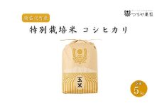 【令和7年度産 新米】 つちや農園 猪苗代町産 玄米 特別栽培米コシヒカリ 5kg（玄米）| お米 米 こしひかり ※2025年11月上旬頃より順次発送予定
