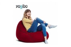 【ワインレッド】39-I-17　Yogibo Lounger (ヨギボー ラウンジャー)
※離島への配送不可
