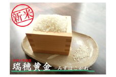 【新米予約】令和６年産早場米　瑞穂黄金２ｋｇ（９月中旬から順次発送）