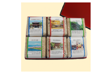 会津野三米6個セット
精米・発芽玄米・発芽＆雑穀の3種×二合パック×各2個入
※日付指定不可