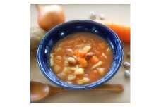 有機野菜と豆の食べるスープ（180g×4パック）