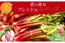 真っ赤なフレッシュルバーブ　2kg　【07461-0042】