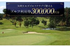 矢吹ヒルズゴルフクラブで使えるゴルフ利用券（300000円相当） F6U-238