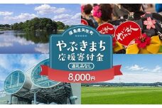 矢吹町 やぶきまち応援寄附金 8,000円 【返礼品なし】 F6U-316