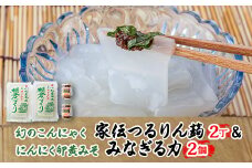 幻のこんにゃく「家伝つるりん蒟」・にんにく卵黄みそ「みなぎる力」セット【1017738】