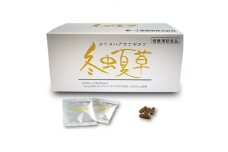 ＜純国産　健康補助食品＞カイコハナサナギタケ冬虫夏草　60袋入り(約30日分)【1129196】