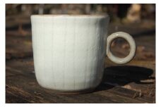 土志工房【コーヒーカップ小（丸手）】8.5×8.5×8 陶器 焼き物